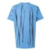 Reflective Arrow Tie Dye Short Sleeve Blue