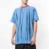 Reflective Arrow Tie Dye Short Sleeve Blue