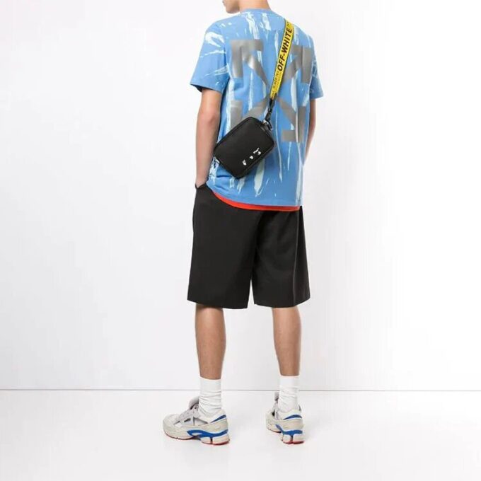 Reflective Tie Dye Short Sleeve Blue