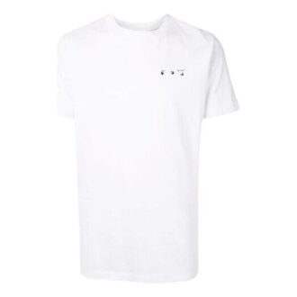 Round Neck Short Sleeve White