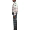 Royal Check Varsity Jacket Royal Check Varsity Jacket