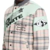 Royal Check Varsity Jacket Royal Check Varsity Jacket