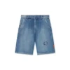Royal Patch Denim Bermuda Shorts