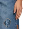 Royal Patch Denim Bermuda Shorts