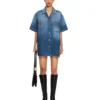 Royal Patch Denim Dress Royal Patch Denim Dress