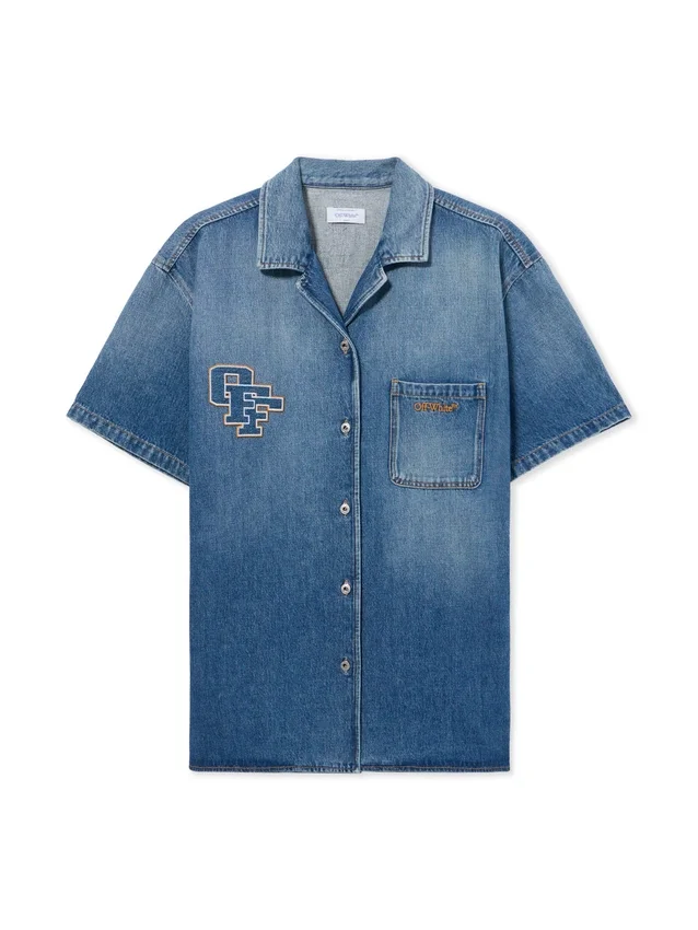 Royal Patch Denim Dress Royal Patch Denim Dress