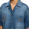 Royal Patch Denim Dress Royal Patch Denim Dress