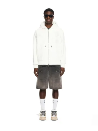 Royal Team Embroidery Zip Hoodie