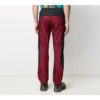 Rubber Arrow Street Sports Pants Black Red