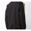Rubber Retro Zipper Jacket Black