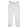 Rubber Strap Printing Sports Pants Ordinary Version Gray