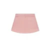 Satin Patch Cargo Skirt
