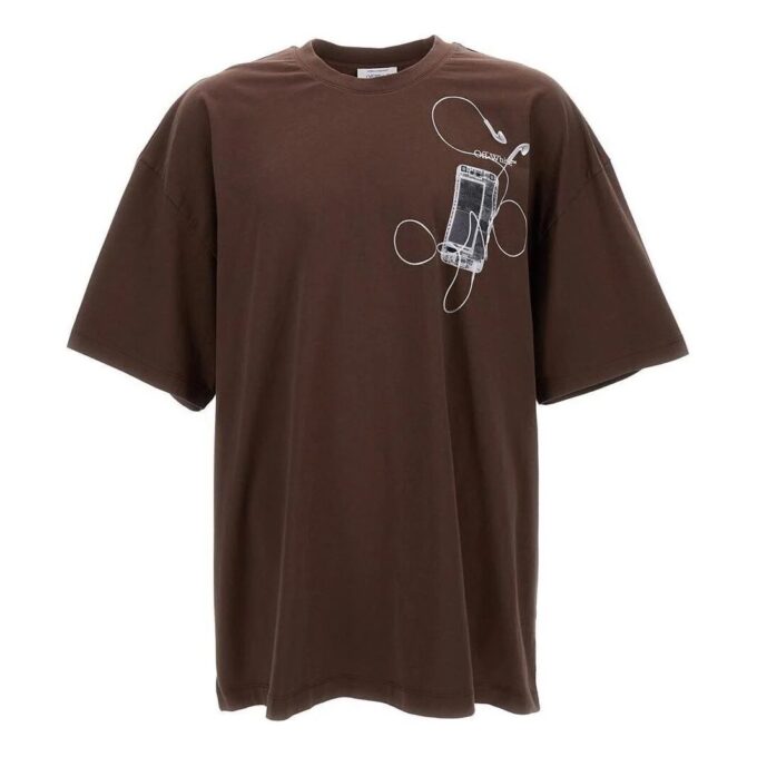 SCAN ARR OVER T-Shirt “Brown”