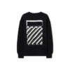 Scribble Diagonal Crewneck