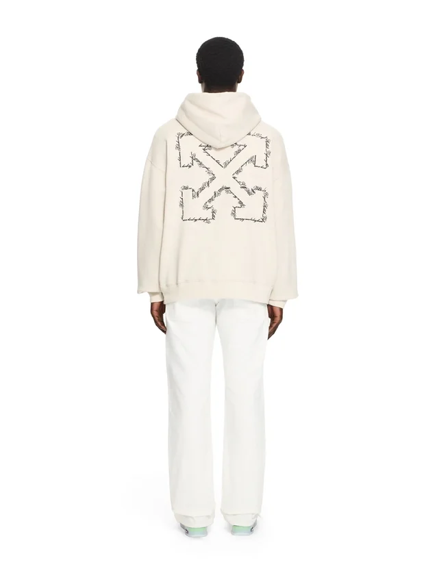 Script Arrow Diagonal Skate Hoodie Script Arrow Diagonal Skate Hoodie