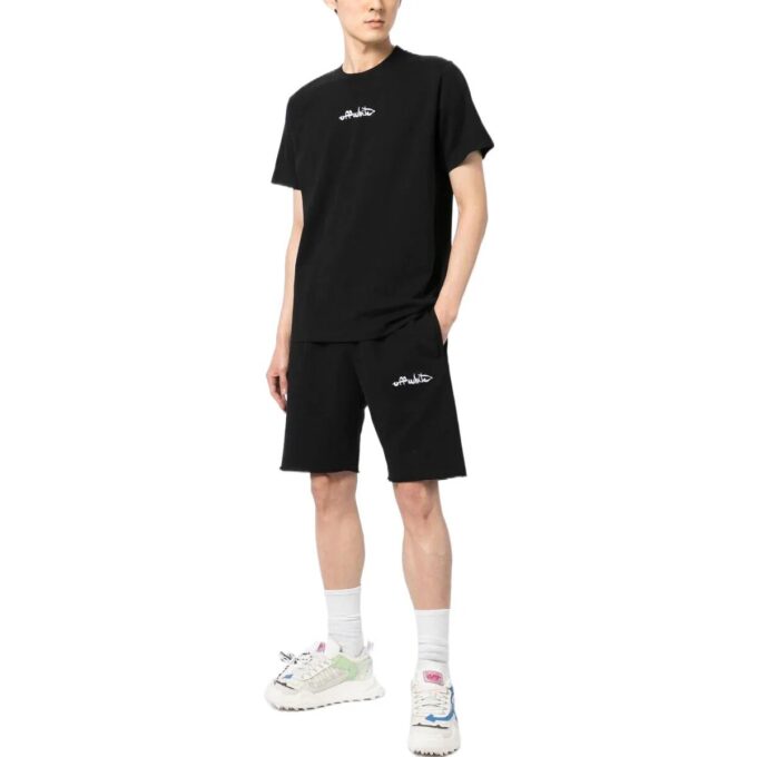 Script Logo Track Shorts