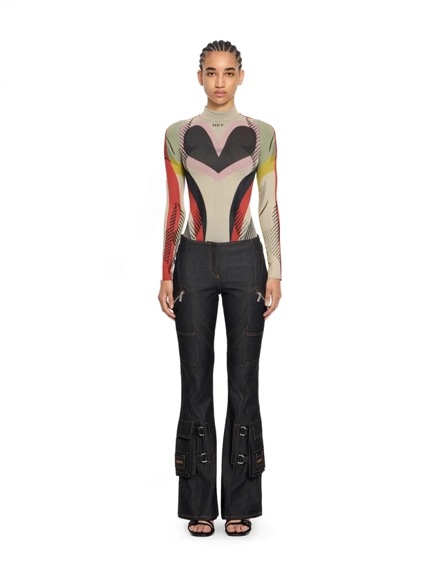 Seamless Color Block Top Seamless Color Block Top