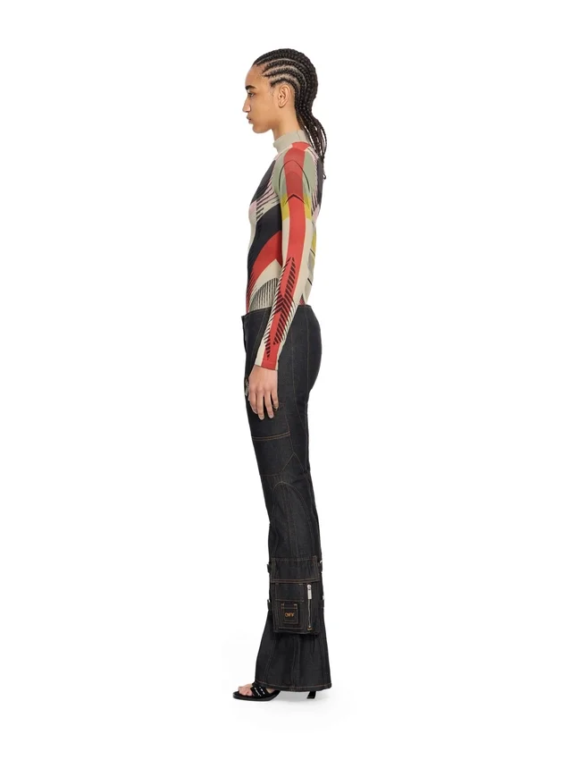 Seamless Color Block Top Seamless Color Block Top