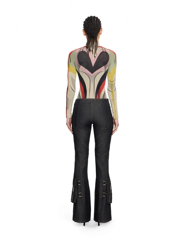 Seamless Color Block Top Seamless Color Block Top