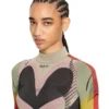 Seamless Color Block Top Seamless Color Block Top