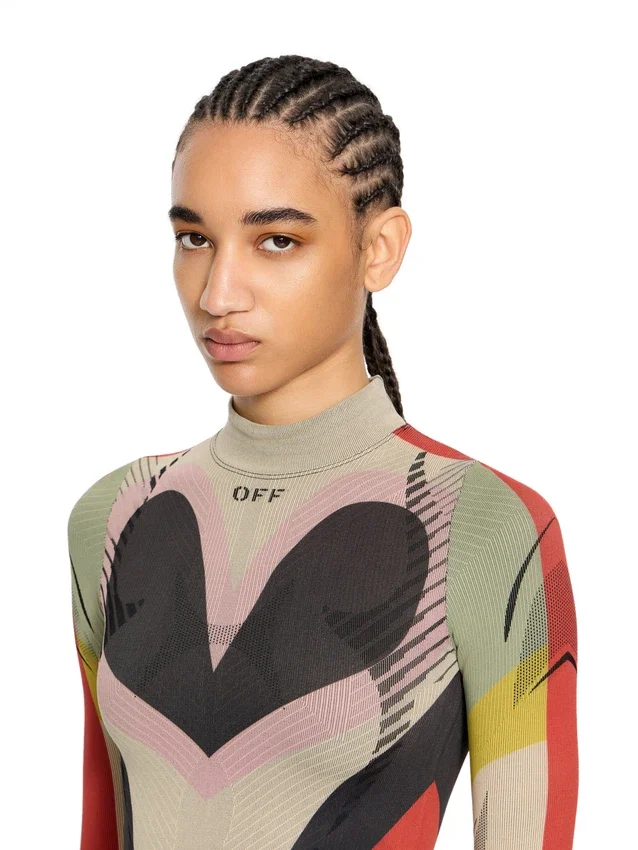 Seamless Color Block Top Seamless Color Block Top