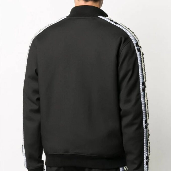 | Short Plain Logo Jackets Men Black