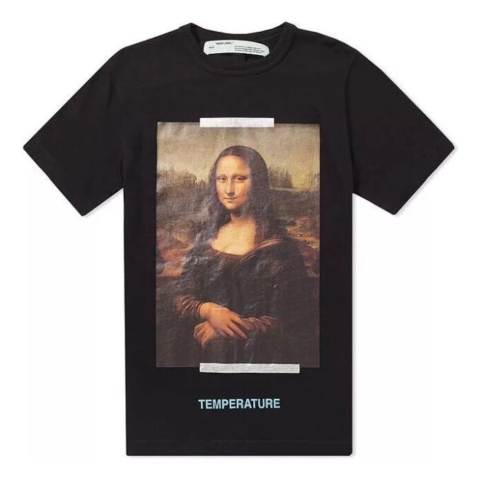 Short Sleeve Mens Logo Mona Lisa Normal Fit