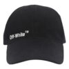 Side Printing Logo Black Cap