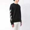 Side Stripe Round Neck Ordinary Version Black