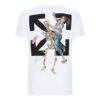 Skeleton Logo Printing Short Sleeve White