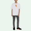Skeleton Logo Printing Short Sleeve White