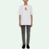 Skeleton Logo Printing Short Sleeve White