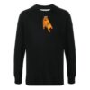 Skeleton Printing Long Sleeves Black