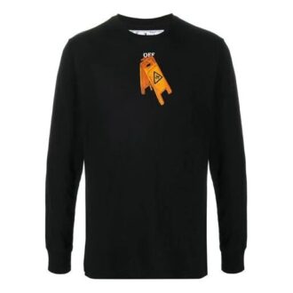 Skeleton Printing Long Sleeves Black