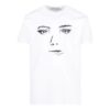 Sketch Printing Short Sleeve White Unisex