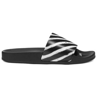 Sliders “Spray Stripe – Black White”