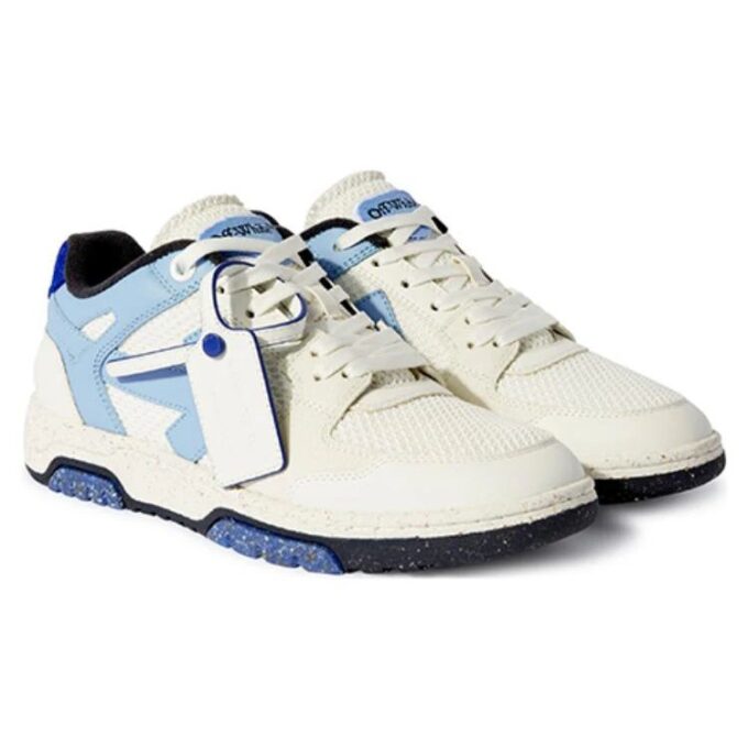 Slim Out Of Office Sneakers “Blue White”