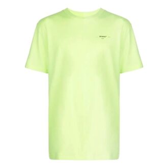 Small Logo Round Neck Short Sleeve Green