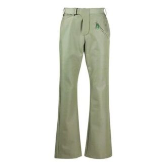 Solid Color Design Pants Slim Fit Version