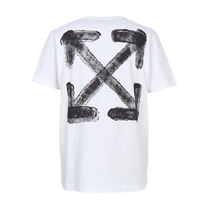 Spary Arrow Slim Short Sleeve T-Shirt “White”