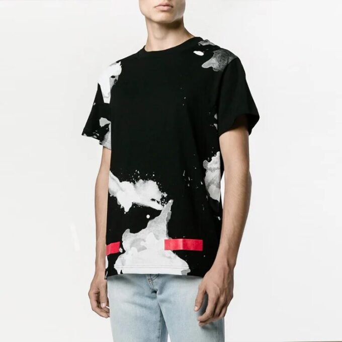 Splash Ink Short Sleeve Black