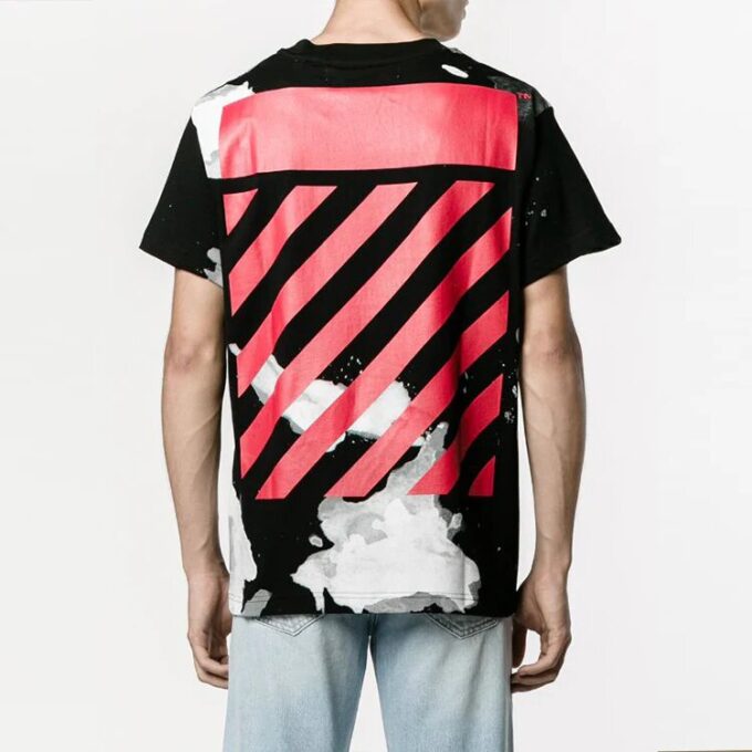 Splash Ink Short Sleeve Black