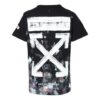 Splash Ink Short Sleeve Loose Unisex Black