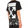 Splash Ink Short Sleeve Loose Unisex Black