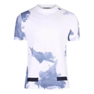 Splash Ink Short Sleeve White