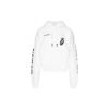 Split Arrows Hooded Fleece Men White