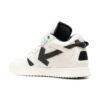 Sponge Mid-Top Sneakers “White Black”