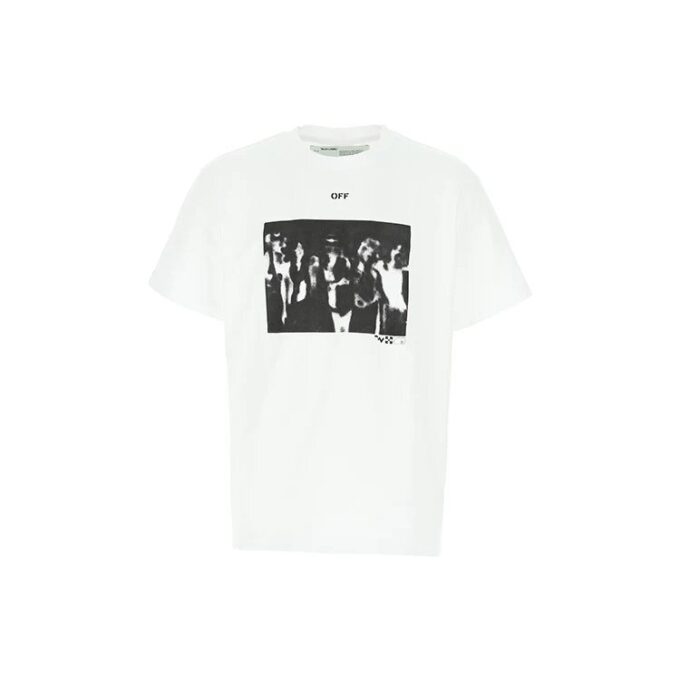 Spray Painting Arrows Sketch Short Sleeve Oversize “White Black”