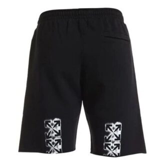 Sprayed Arrows Arrow Sports Shorts Black
