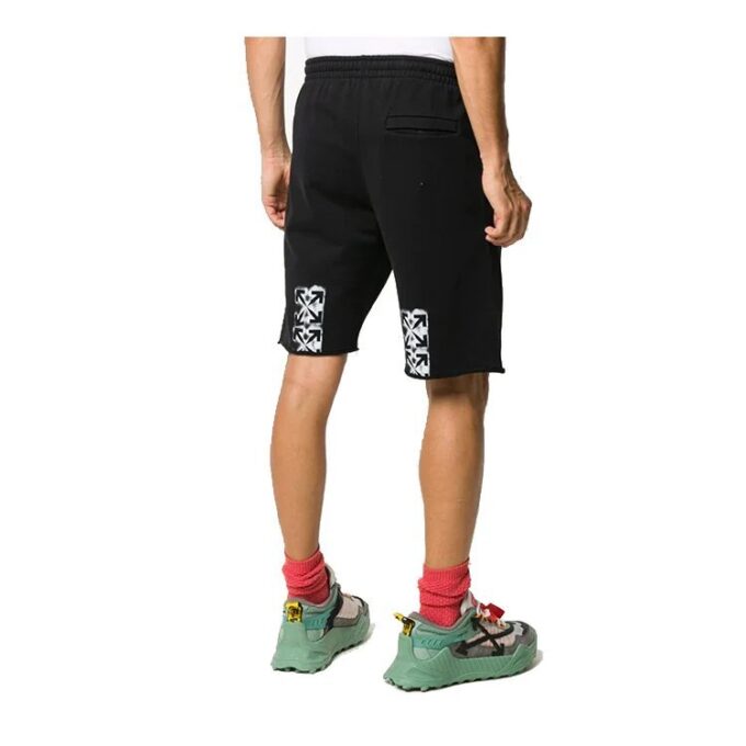 Sprayed Arrows Arrow Sports Shorts Black